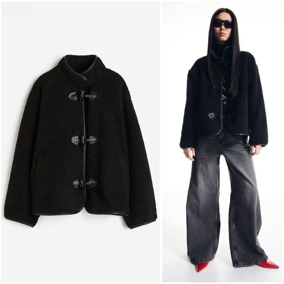 H&M Jackets & Blazers - H&M Teddy Fleece Jacket New